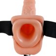 FETISH FANTASY SÉRIE 7 ARNÊS OCO COM ESFERAS 17,8 CM CARNE