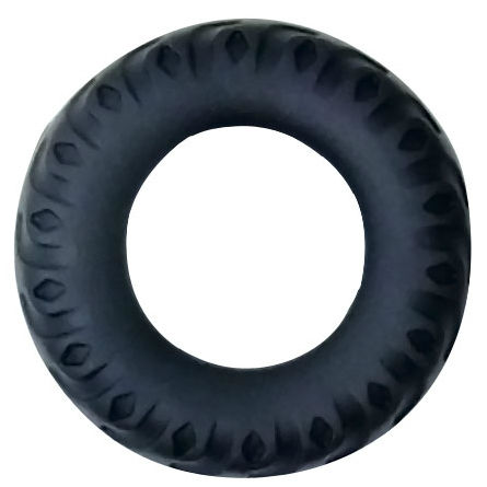 BAILE TITAN ANEL PARA PÉNIS PRETO 2CM