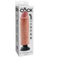 KING COCK 25,5 CM VIBRANTE CARNE DE GALO