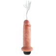 KING COCK 17,8 CM DILDO COM ESGUICHO