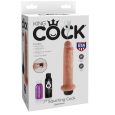 KING COCK 17,8 CM DILDO COM ESGUICHO