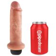 KING COCK 17,8 CM DILDO COM ESGUICHO