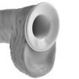KING COCK 25,5 CM STRAP-ON OCO ESTILO SUSPENSÓRIO CARNE