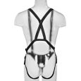 STRAP-ON COM SISTEMA DE SUSPENSÃO E DILDO OCO NUDE 28CM