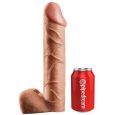 SISTEMA DE SUSPENSÃO KING COCK 30,5 CM STRAP-ON OCO – CARNE