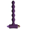 PLUG ANAL VIBRADOR PETITE SENSATIONS PEARLS ROXO
