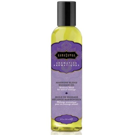 ÓLEO DE MASSAGEM AROMATICS HARMONY BLEND 236ML | KAMASUTRA