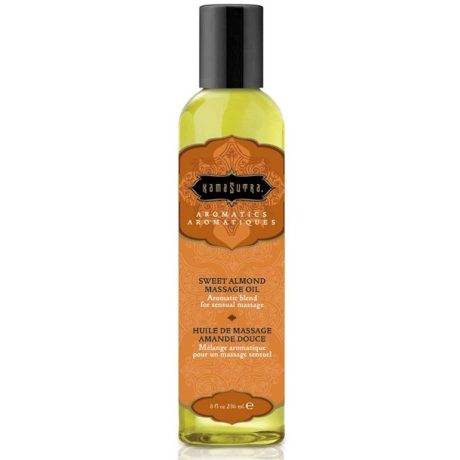 ÓLEO DE MASSAGEM AROMATICS AMÊNDOA DOCE 236ML | KAMASUTRA
