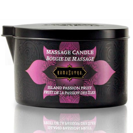 VELA DE MASSAGEM IGNITE AROMA MARACUJÁ DA ILHA 170GR | KAMASUTRA