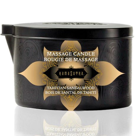 VELA DE MASSAGEM IGNITE AROMA SÂNDALO TAHITIANO 170GR | KAMASUTRA