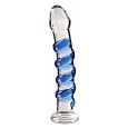 ICICLES NUMBER 05 HAND BLOWN GLASS MASSAGER