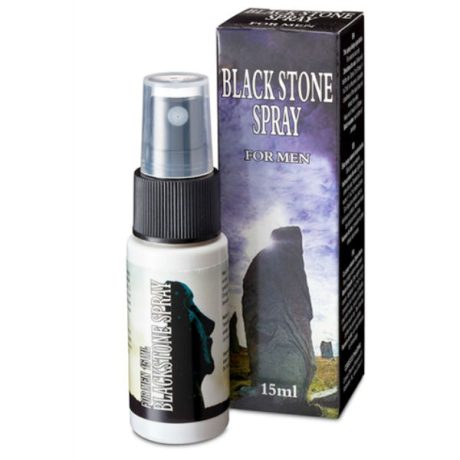 SPRAY BLACK STONE RETARDANTE PARA HOMEM 15ML | COBECO
