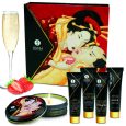 KIT GEISHA SECRET SABOR/AROMA MORANGO E ESPUMANTE | SHUNGA