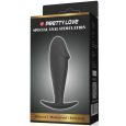 PLUG ANAL PRETO 10X3CM
