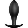 PRETTY LOVE – PLUG ANAL SILICONA ANCLA 8.5 CM NEGRO
