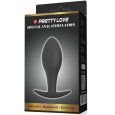 PRETTY LOVE – PLUG ANAL SILICONA ANCLA 8.5 CM NEGRO