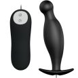 PLUG ANAL COM CONTROLE REMOTO PRETO 11.7X2.8CM