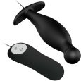 PLUG ANAL COM CONTROLE REMOTO PRETO 11.7X2.8CM