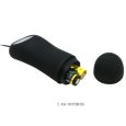 PLUG ANAL COM CONTROLE REMOTO PRETO 11.7X2.8CM