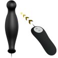 PLUG ANAL COM CONTROLE REMOTO PRETO 11.7X2.8CM