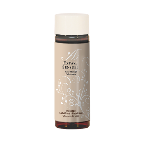 LUBRIFICANTE/GEL DE MASSAGEM SABOR CHOCOLATE-LARANJA 100ML | EXTASE SENSUEL