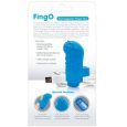 SCREAMING O RECARREGÁVEL VIBRADOR DEDO FING O BLUE