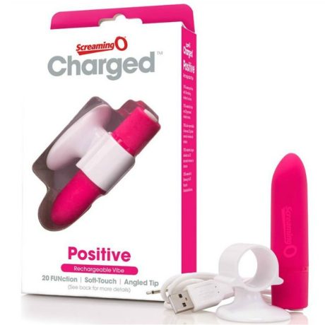 SCREAMING O MASSAGER RECARREGÁVEL - POSITIVO - ROSA