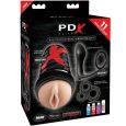 KIT DE VIBRAÇÃO PDX ELITE ASS-GASM EXTREME – MASTURBADOR VAGINA