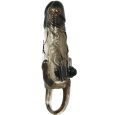 BRAVE MAN MANGA DE PÉNIS COM ESTIMULADOR ANAL E DE CLITÓRIS DUPLA BALA PRETO 16.5 CM