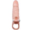 BRAVE MAN MANGA PARA PÉNIS ESTIMULADOR ANAL E CLITÓRIS CARNE 16.5 CM