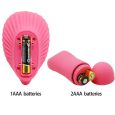 BAILE – BRAVE MAN FUNDA PENE ANAL Y CLITORIS VIBRADOR 16.5 CM NATURAL