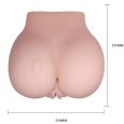 MASTURBADOR VAGINA E ÂNUS REALISTA COM VIBRAÇÃO | CRAZY BULL