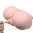 MASTURBADOR VAGINA E ÂNUS REALISTA COM VIBRAÇÃO | CRAZY BULL