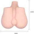 CRAZY BULL – ÂNUS REALISTA E VAGINA COM POSTURA DE VIBRAÇÃO 3