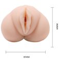 CRAZY BULL – MASTURBADOR WATER SKIN VAGINA CON BALAS VIBRADORAS
