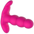 PRETTY LOVE – PLUG ANAL SILICONA FORMA PENE Y 12 MODOS VIBRACIÓN NEGRO