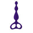 PLUG ANAL DANTI ROXO 17.5X3.3CM