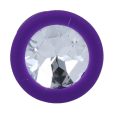 PLUG ANAL SHELKI S ROXO 7.2X2.8CM