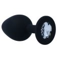 PLUG ANAL SHELKI M PRETO 8X3.5CM