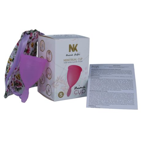 COPO MENSTRUAL NINA S ROXO | NINA KIKÍ