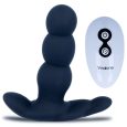 PRETTY LOVE – PLUG ANAL SILICONA FORMA PENE Y 12 MODOS VIBRACIÓN NEGRO