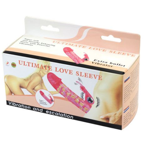 SLEEVE ULTIMATE LOVE EXTENSOR PÉNIS COM VIBRAÇÃO