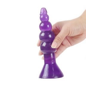 PLUG ANAL CLIMAX HAPPENS ROXO 17X3.4CM