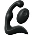 MASSAJADOR P-SPOT PRO ELITE COM CONTROLE REMOTO PRETO 10.9CM | ANAL FANTASY