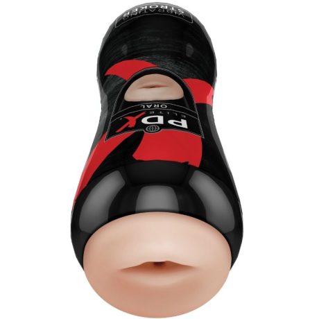 PDX ELITE MASTURBADOR VIBRATING ORAL STROKER