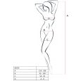 BODYSTOCKING BS034 VERMELHO