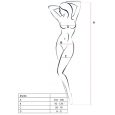 PASSION – WOMAN BS036 BODYSTOCKING NEGRO TALLA ÚNICA