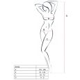PASSION – WOMAN BS035 BODYSTOCKING NEGRO TALLA ÚNICA