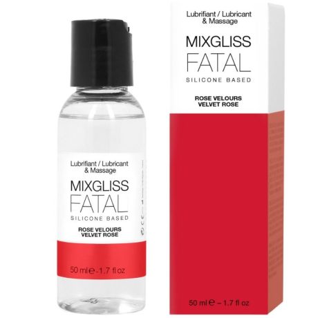 LUBRIFICANTE FATAL AROMA VELVET ROSE 50ML | MIXGLISS