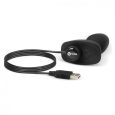PLUG ANAL VIBRATÓRIO RIMMING PETITE PRETO 12.5X3.5CM | B-VIBE